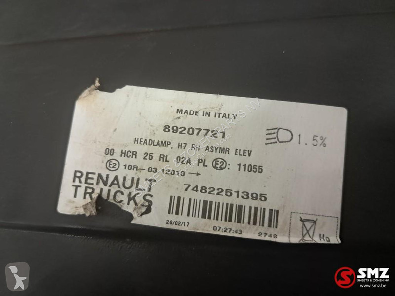 Reservedele til lastbil Renault Occ koplamp...