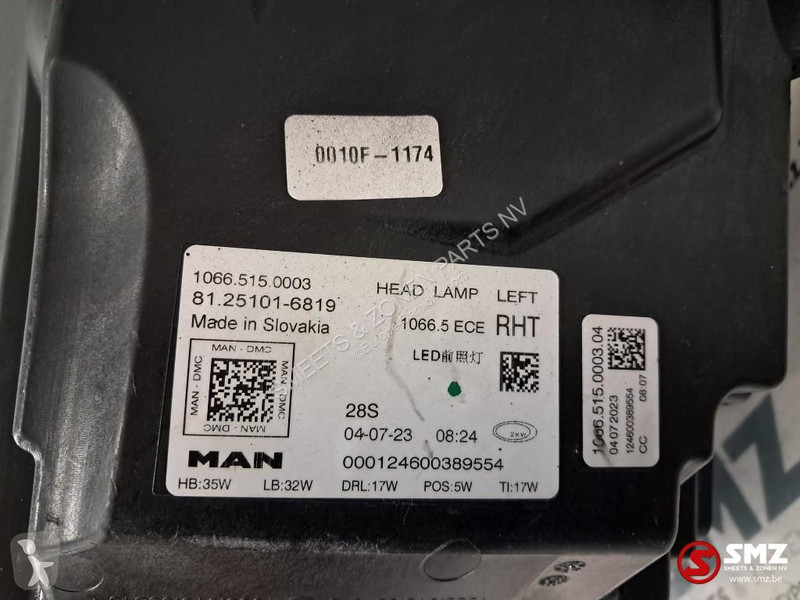 MAN Occ Koplamp MAN TG3 links truck part