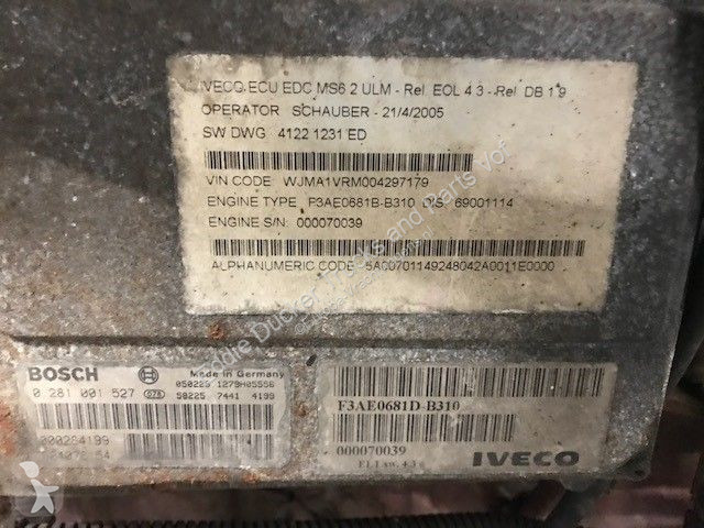 Vrachtwagenonderdelen Iveco 504076503 F3AE0681B...