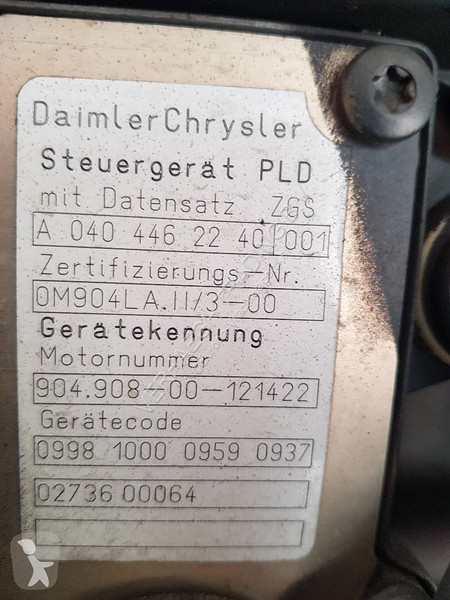 Náhradní díly pro kamiony Mercedes 904.11/3-00