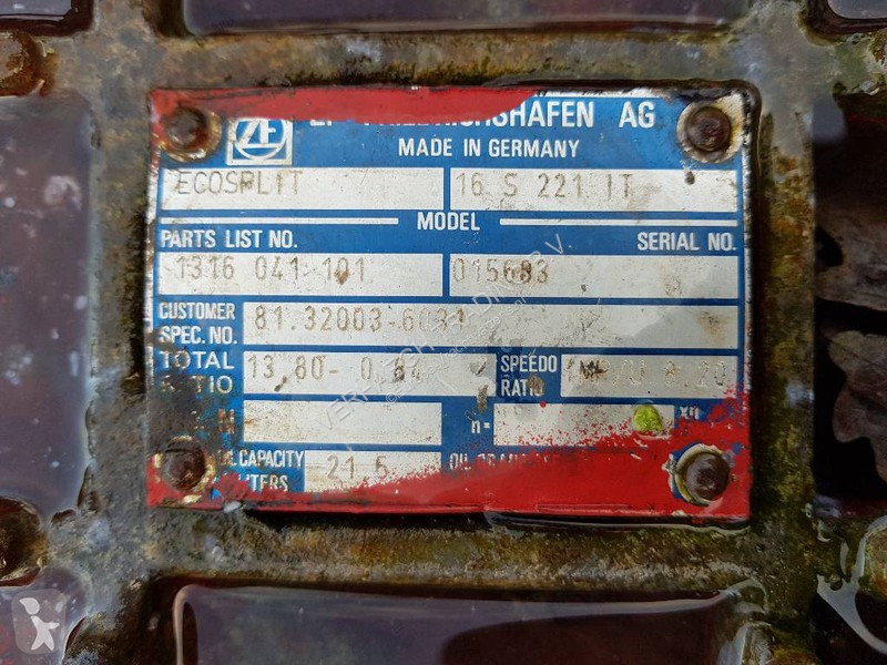 Vrachtwagenonderdelen ZF 16S221IT
