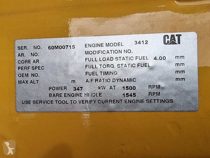 Reservdelar lastbilar Caterpillar 3412