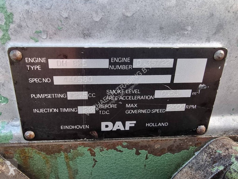 Pièces poids lourds DAF DH 825