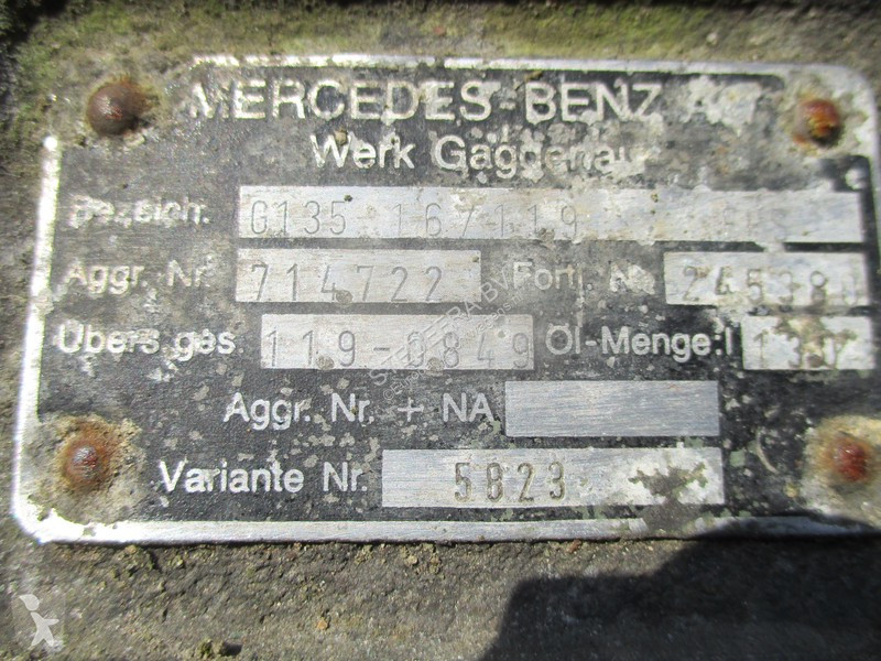 Vrachtwagenonderdelen Mercedes Gearbox , 4...