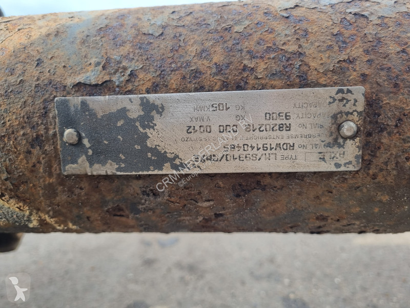 Pièces poids lourds ROR TRAILER AXLE SINGLE...