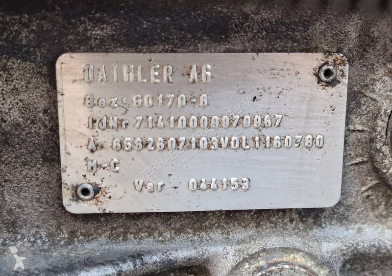 Vrachtwagenonderdelen Mercedes GO 170 -6