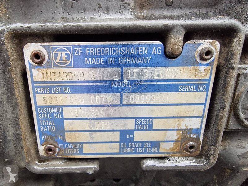Reservdelar lastbilar ZF 4 16S 2331 TD