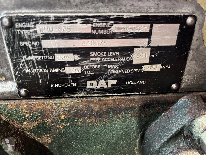 Vrachtwagenonderdelen DAF DHU 825 meerdere op...