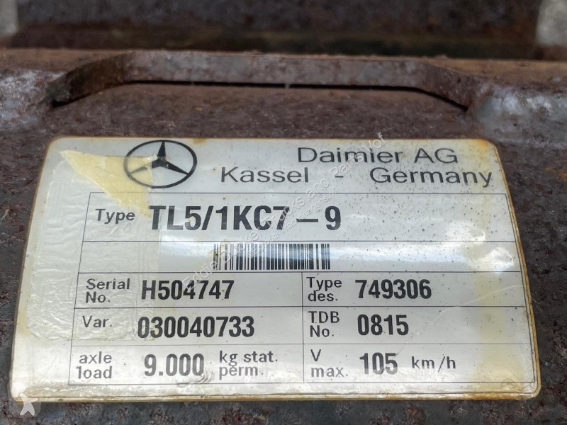 Pièces poids lourds Mercedes TL5/1KC7-9...