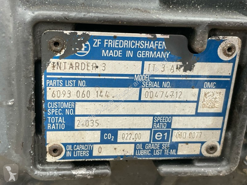 Reservdelar lastbilar Iveco 5801972447 ZF...