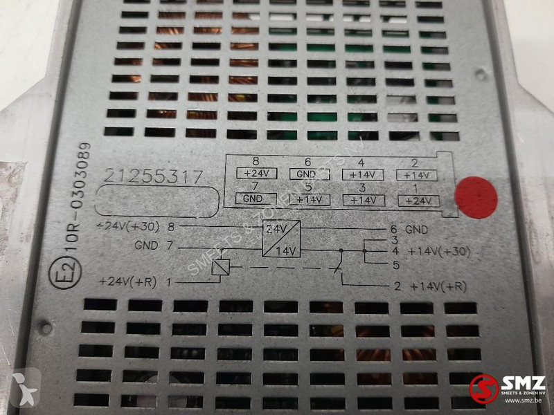 Peças pesados Volvo Occ ECU spanningsomvormer...