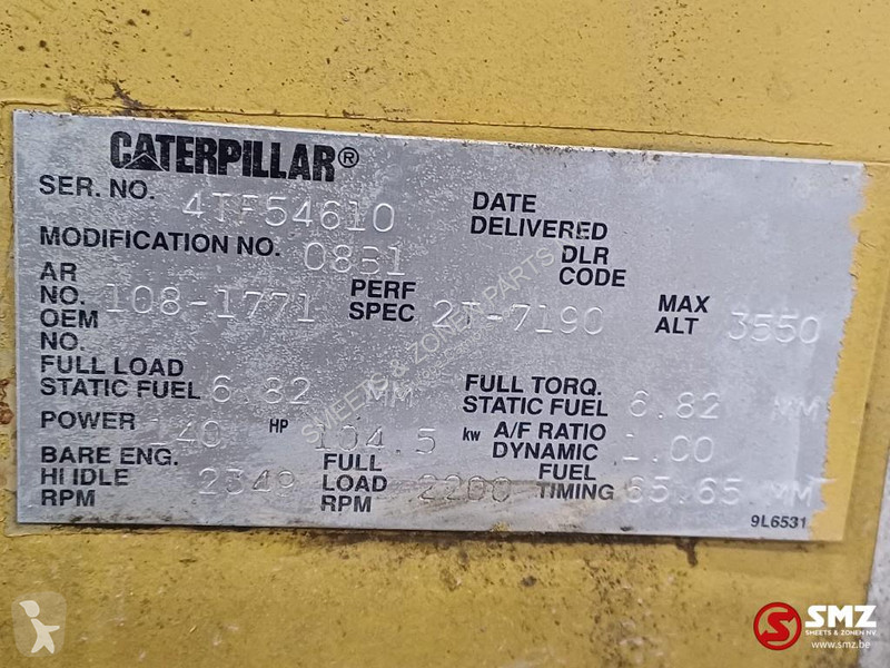 Reservdelar lastbilar Caterpillar Occ motor D6M...