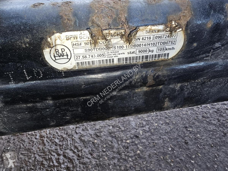 Запчасти для грузовика BPW HSF 9010 ECO-P