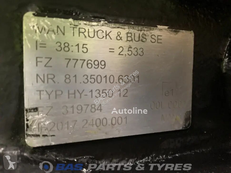 Pièces poids lourds MAN HY-135012