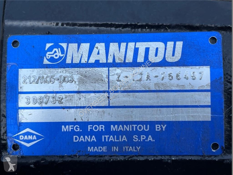 Náhradní díly pro kamiony Manitou 309732-Spicer...