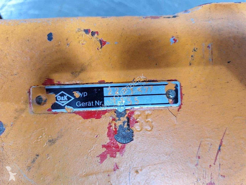 قطع غيار الآليات الثقيلة O&K L6-4711346-Axle...