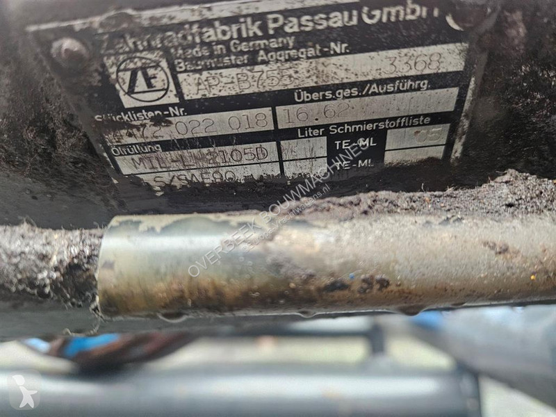 Pièces poids lourds Zeppelin ZM15-ZF...