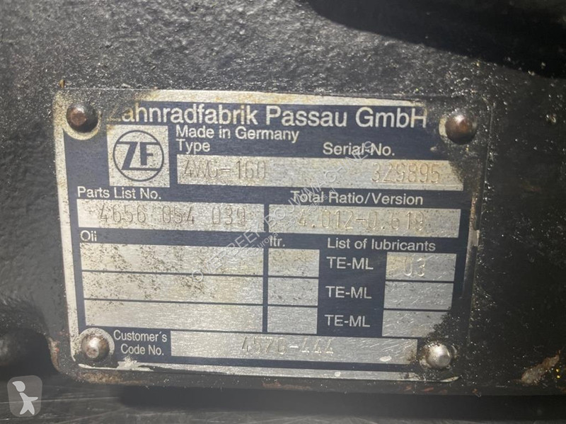 قطع غيار الآليات الثقيلة O&K L25.5-ZF...