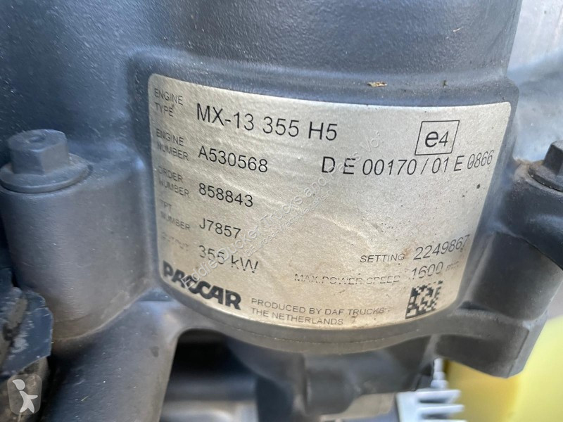 Náhradní díly pro kamiony DAF MX-13 355 H5