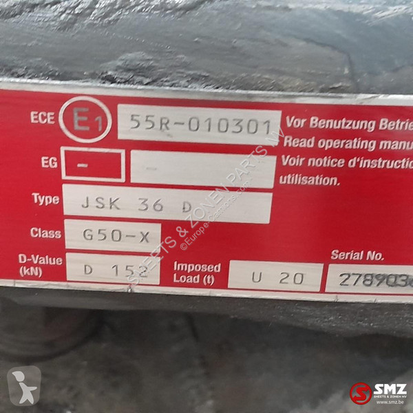 قطع غيار الآليات الثقيلة Jost Occ koppelschotel...