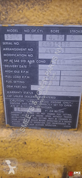قطع غيار الآليات الثقيلة Caterpillar Occ Motor...
