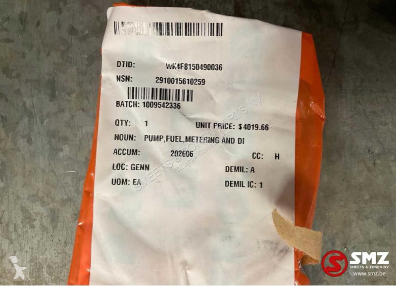 قطع غيار الآليات الثقيلة Isuzu Injectiepomp...