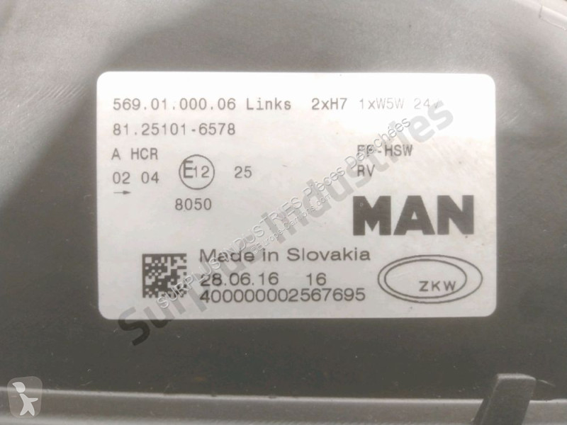 قطع غيار الآليات الثقيلة MAN TGA 18.320