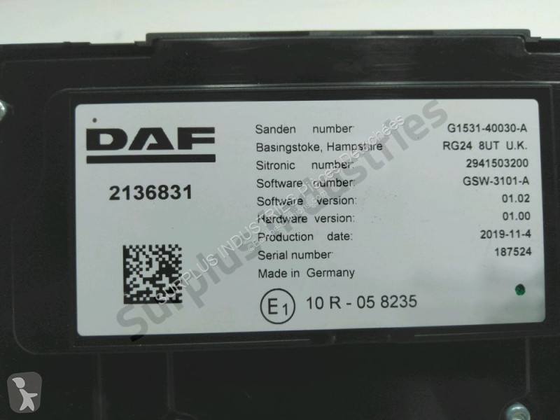 قطع غيار الآليات الثقيلة DAF CF 480