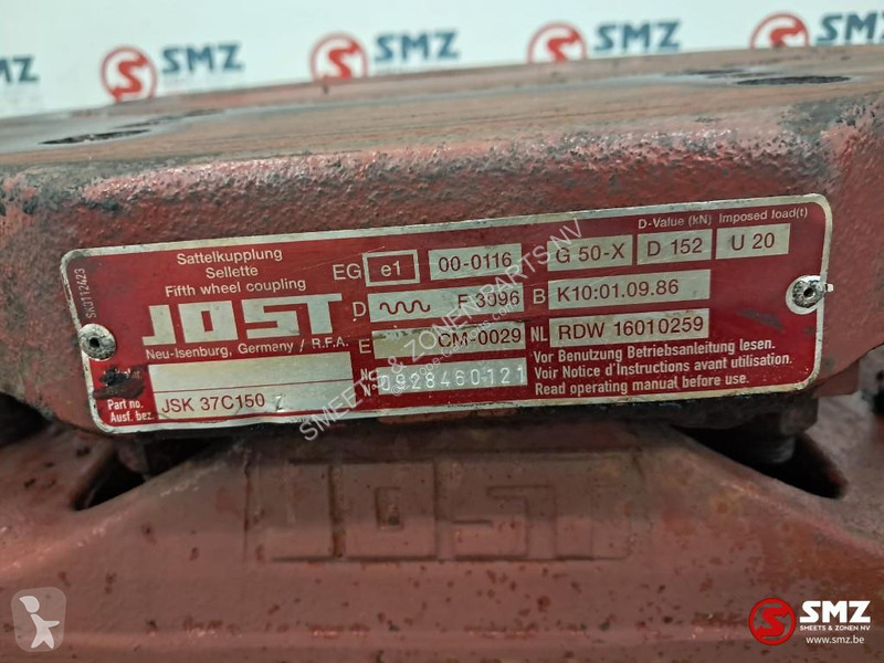 قطع غيار الآليات الثقيلة Jost Occ koppelschotel...