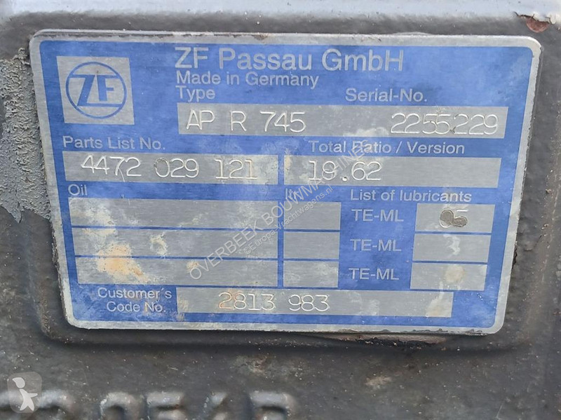Pièces poids lourds Volvo L40B-TP...