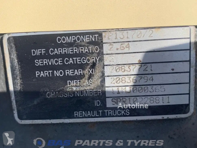 قطع غيار الآليات الثقيلة Meritor Renault
