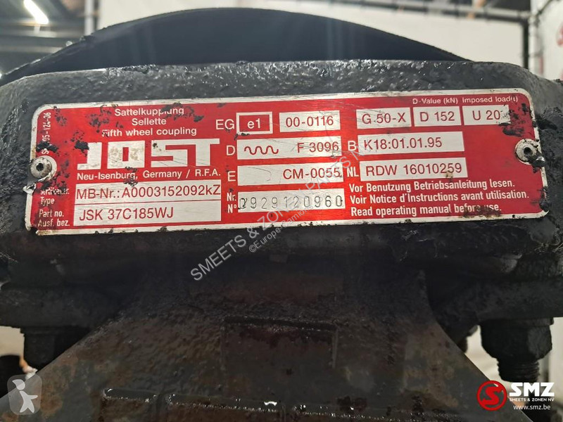 Запчасти для грузовика Jost Occ koppelschotel +...