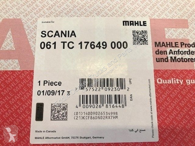 Náhradní díly pro kamiony Scania 0571582 TURBO...