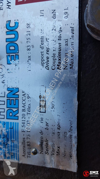 Reservdelar lastbilar MAN Occ PTO met dubbelepomp