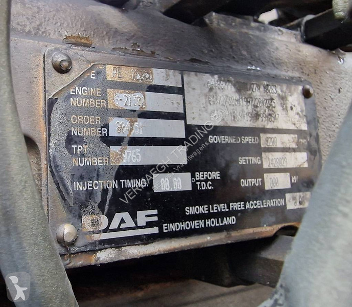 Pièces poids lourds DAF PE183C1