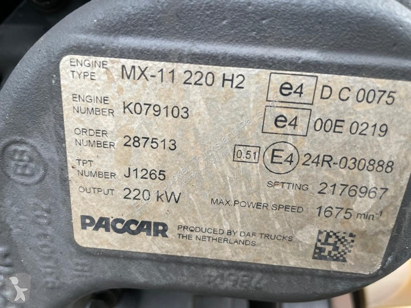 Piese camioane DAF MX-11 220 H2...