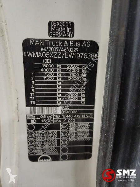 Reservedele til lastbil MAN Occ cabine MAN  EURO 6