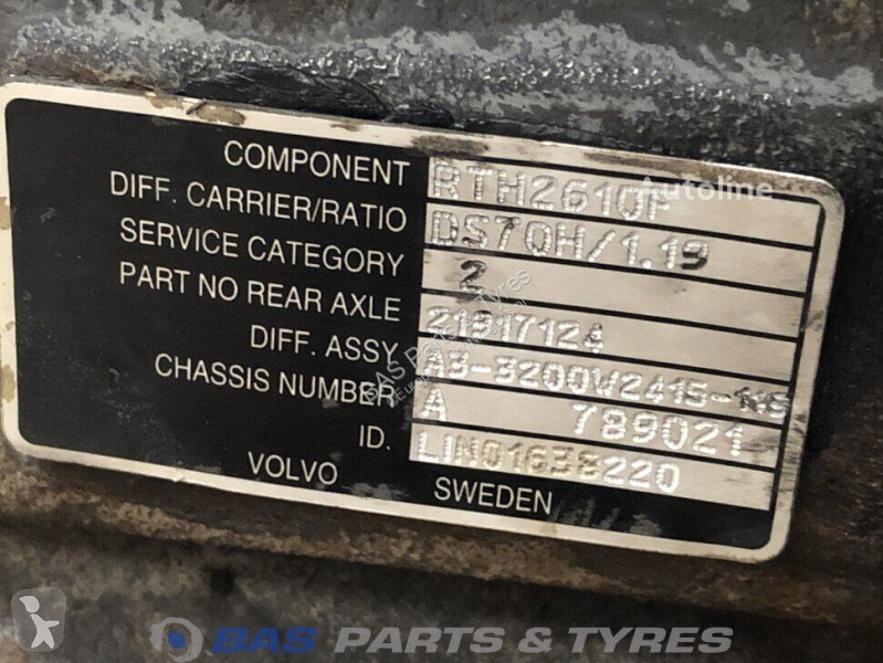 Запчасти для грузовика Meritor Volvo RTH2610F