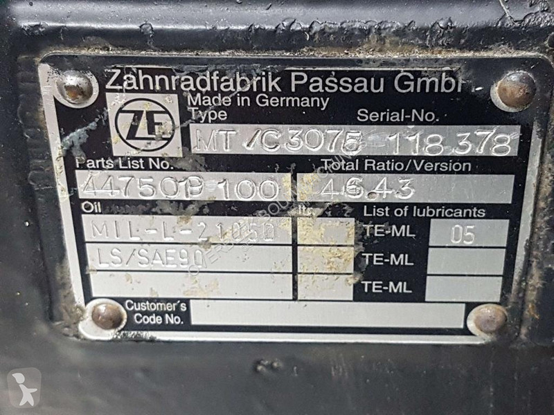 Запчасти для грузовика  -ZF...