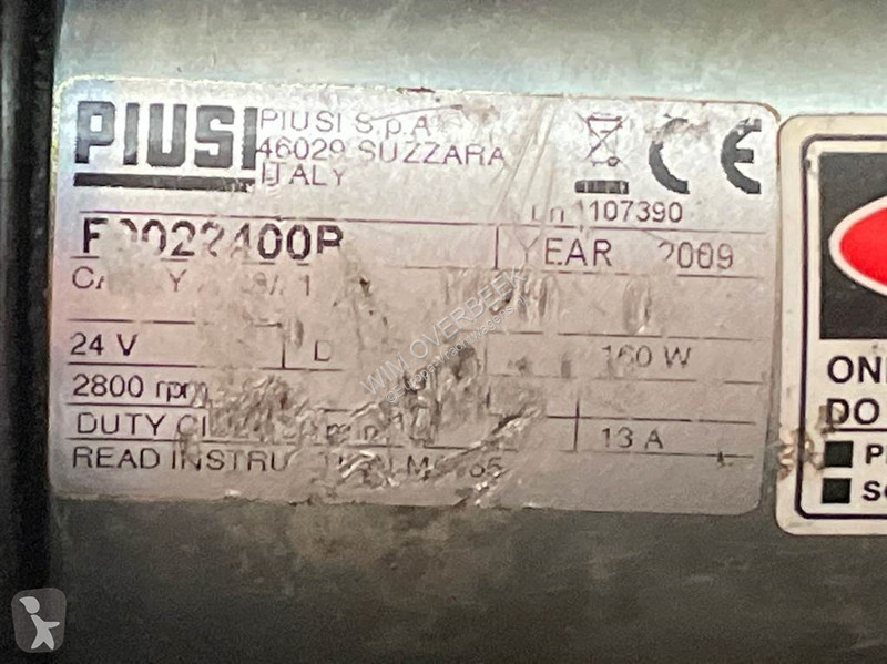 قطع غيار الآليات الثقيلة Ahlmann AZ150-Piusi...