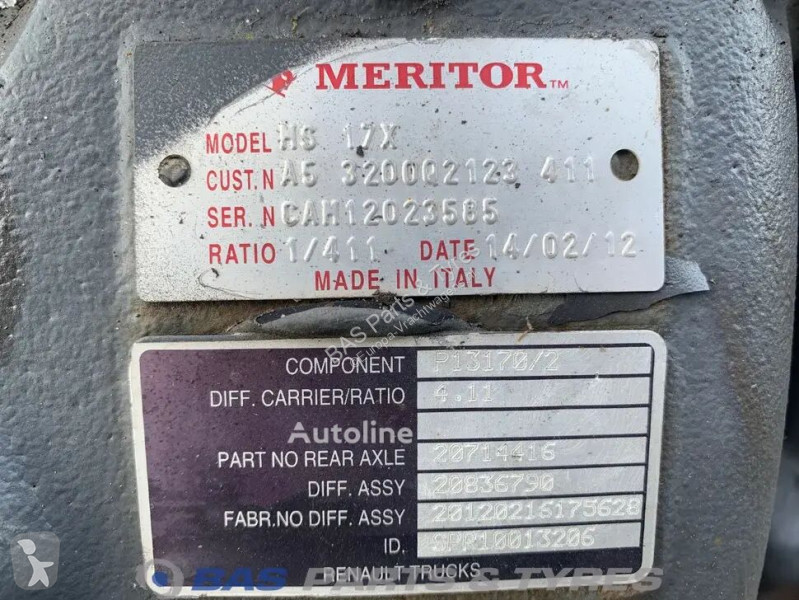 قطع غيار الآليات الثقيلة Meritor Renault P13170