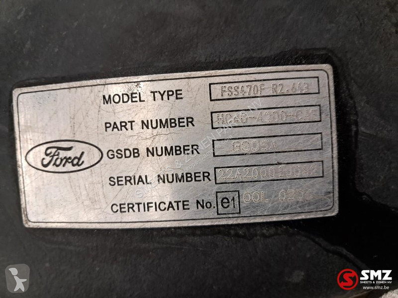 قطع غيار الآليات الثقيلة Ford Occ differentiëel...