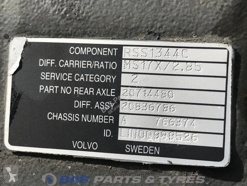 قطع غيار الآليات الثقيلة Meritor Volvo RSS1344C
