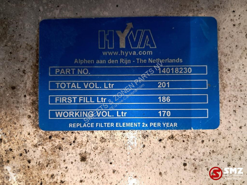 قطع غيار الآليات الثقيلة Hyva Occ...