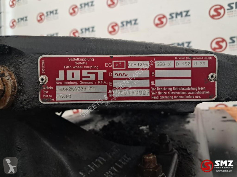 قطع غيار الآليات الثقيلة Jost Occ koppelschotel...