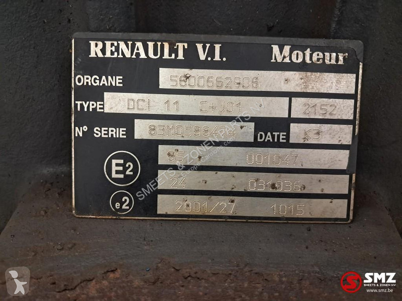قطع غيار الآليات الثقيلة Renault Occ motorblok...