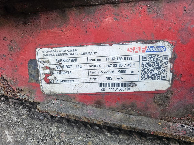 Vrachtwagenonderdelen SAF SKRB9019WI /...