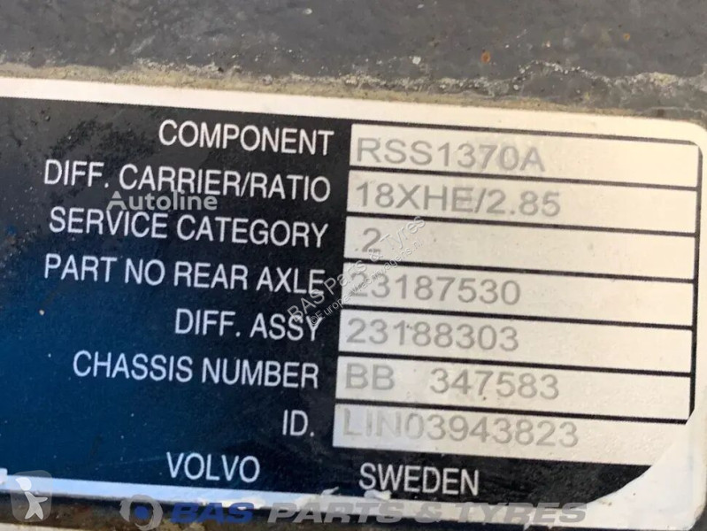 Repuestos para camiones Meritor Volvo RSS1370A