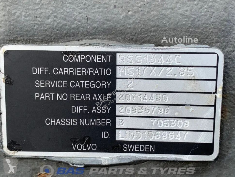 Repuestos para camiones Meritor Volvo RSS1344C