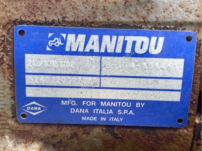 Manitou MT1840-Dana Spicer...